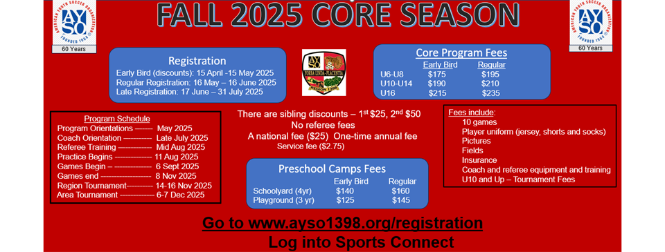 Fall  2025 Core Program 