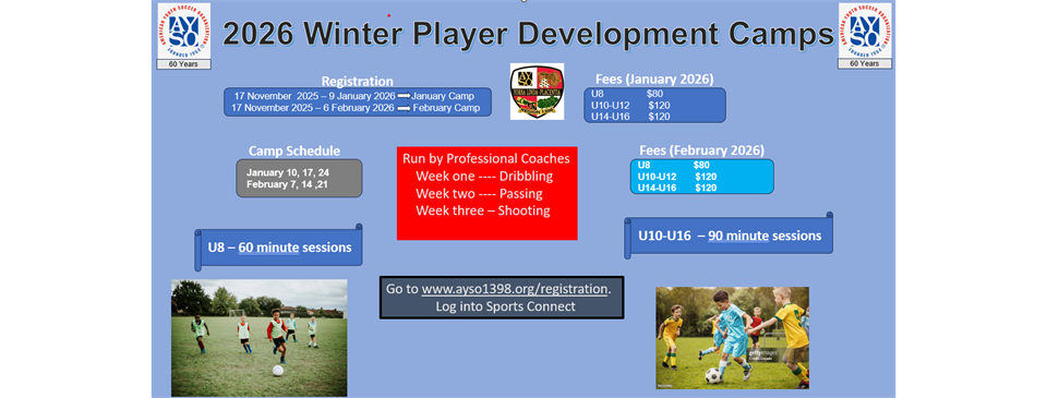 Winter Player Development Camps 