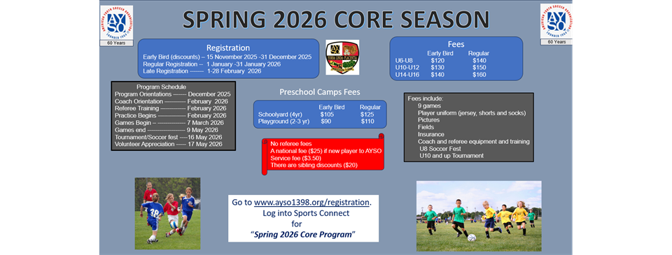 Spring 2026 Core Program 